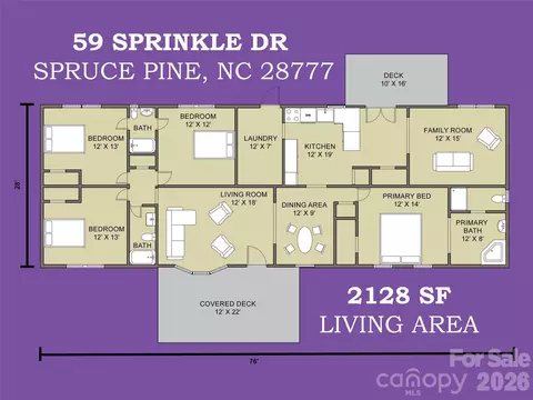 Floorplan - 59 Sprinkle Dr, Spruce Pine, NC 28777 photo 1 of 1