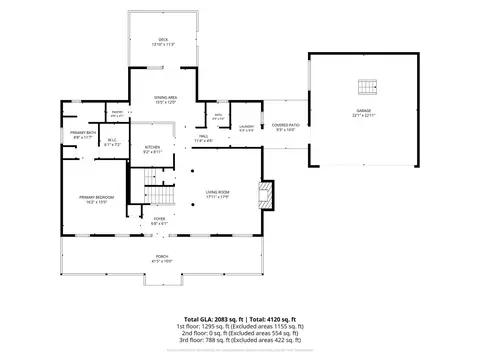 Floorplan - 7073 Ridgeway Rd, Stanley, NC 28164 photo 1 of 3