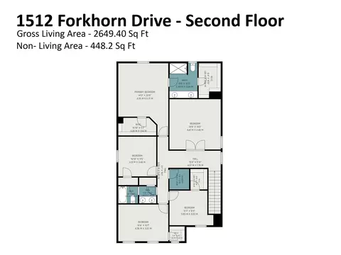 Floorplan - 1512 Forkhorn Dr, Monroe, NC 28110 photo 2 of 2
