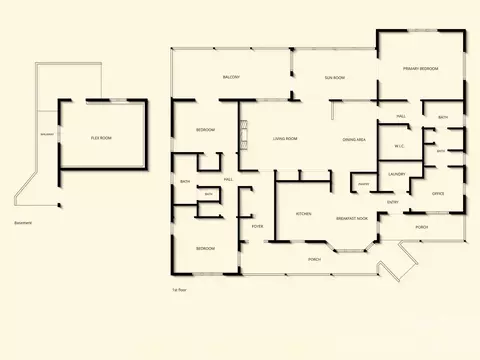 Floorplan - 620 Thunder Rd, Brevard, NC 28712 photo 2 of 3