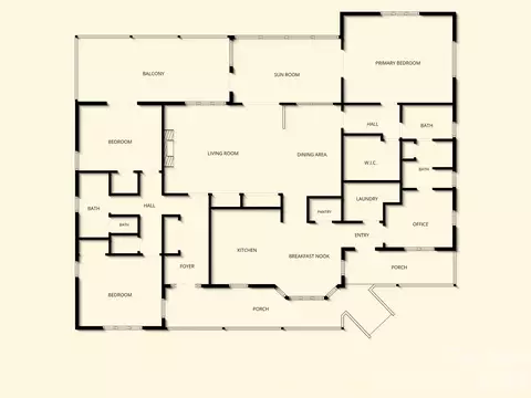 Floorplan - 620 Thunder Rd, Brevard, NC 28712 photo 1 of 3
