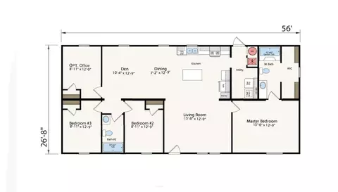 Floorplan - 2485 Piney Rd, Morganton, NC 28655 photo 1 of 1