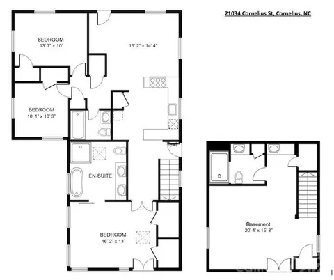 Floorplan - 21034 Cornelius St, Cornelius, NC 28031 photo 1 of 1