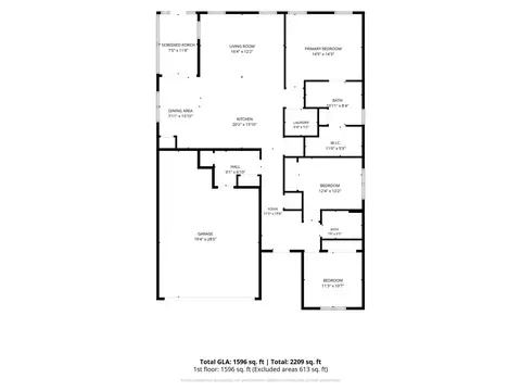 Floorplan - 1115 Ryan Meadow Dr, Monroe, NC 28110 photo 1 of 1