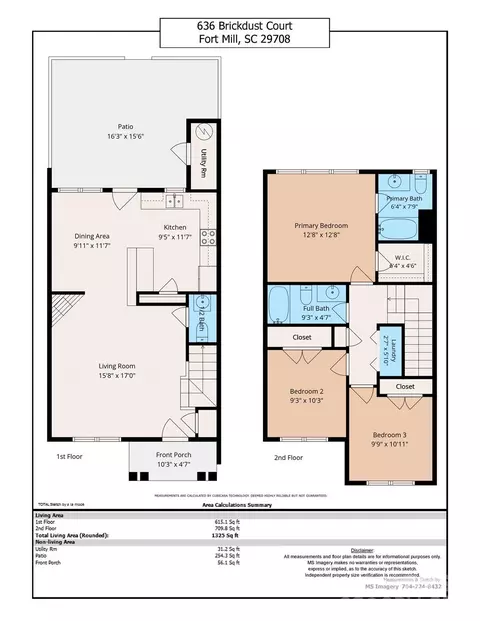 Floorplan - 636 Brickdust Ct, Fort Mill, SC 29708 photo 1 of 1