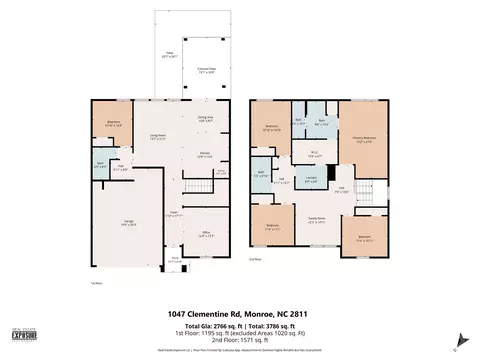 Floorplan - 1047 Clementine Rd, Monroe, NC 28110 photo 1 of 1