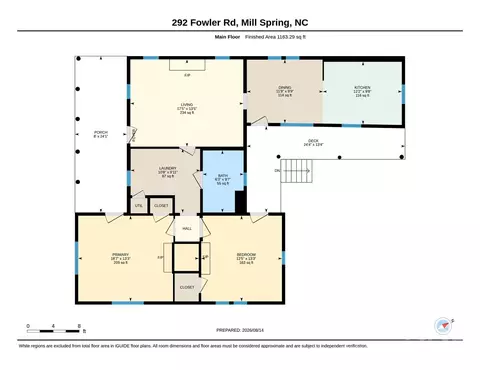 Floorplan - 292 Fowler Rd, Mill Spring, NC 28756 photo 1 of 1