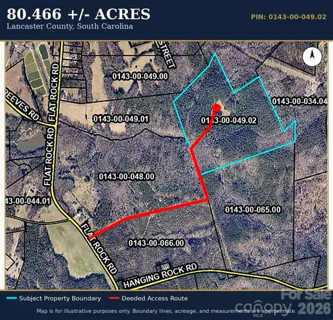Flat Rock Road, Heath Springs, SC 29058
