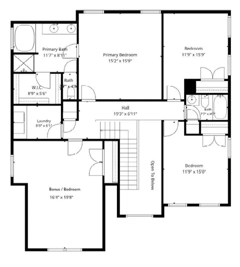 Floorplan - 3304 Brackhill St, Davidson, NC 28036 photo 2 of 2