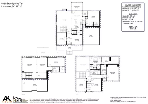 Floorplan - 4050 Brandywine Ter, Lancaster, SC 29720 photo 1 of 1