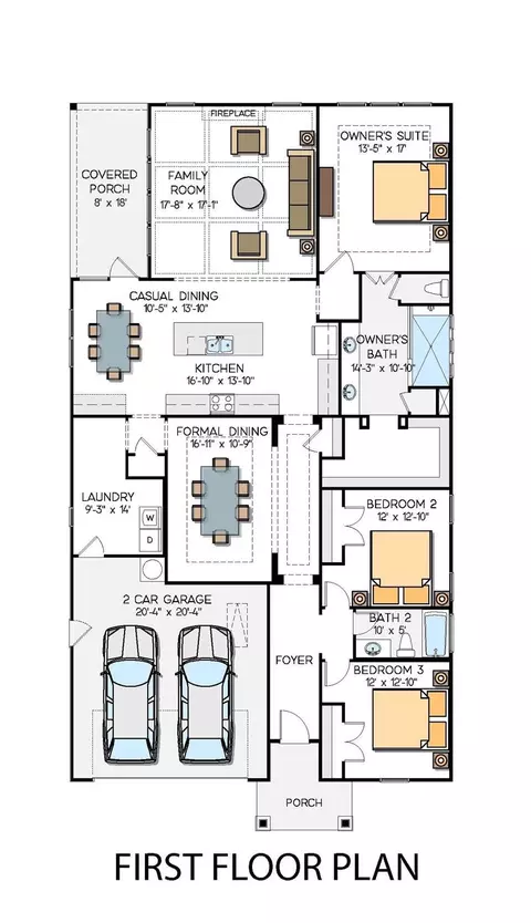 Floorplan - 20397 Queens St, Cornelius, NC 28031 photo 1 of 2