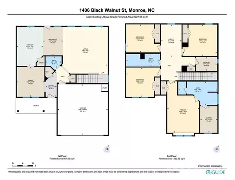Floorplan - 1406 Black Walnut St, Monroe, NC 28112 photo 1 of 1