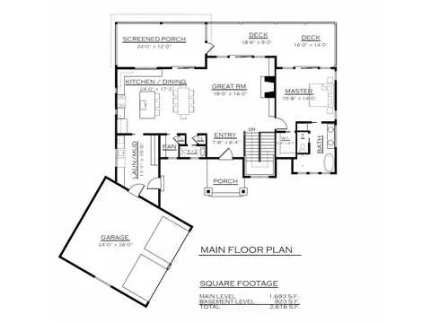 Floorplan - 2026 Deep Gap Farm E Rd E, Mill Spring, NC 28756 photo 1 of 1