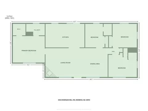 Floorplan - 3014 Morgan Mill Rd, Monroe, NC 28110 photo 2 of 2