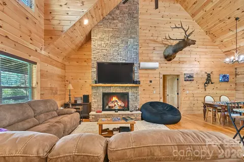 Living - 1140 Caney Fork Rd, Marshall, NC 28753 photo 2 of 3