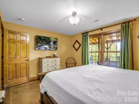 Bedroom - 1237 S Cove Rd, Mill Spring, NC 28756 photo 6 of 7