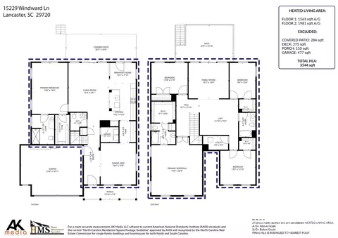 Floorplan - 15229 Windward Ln, Lancaster, SC 29720 photo 1 of 1