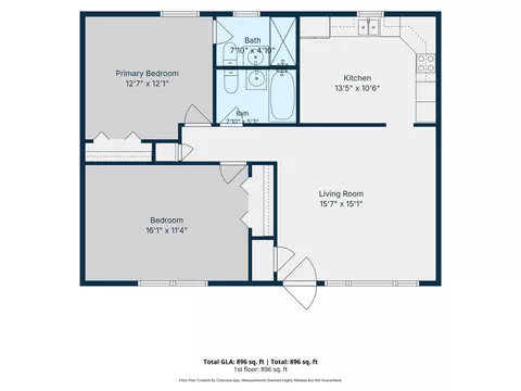Floorplan - 102 Boyd 2a Dr #2A, Flat Rock, NC 28731 photo 1 of 1
