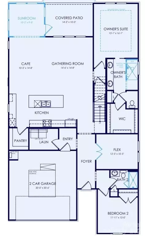 Floorplan - 7553 Pedigree Cir, Lancaster, SC 29720 photo 1 of 2