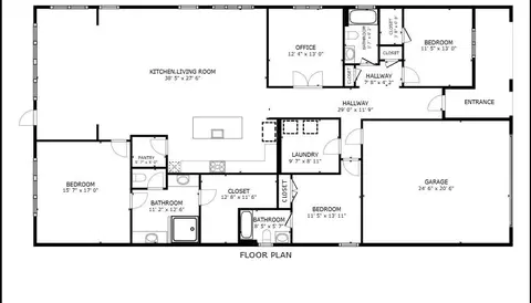 Floorplan - 6015 Waldorf Ave, Monroe, NC 28110 photo 1 of 1