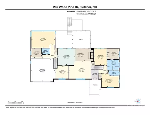 Floorplan - 235 White Pine Dr, Fletcher, NC 28732 photo 2 of 2