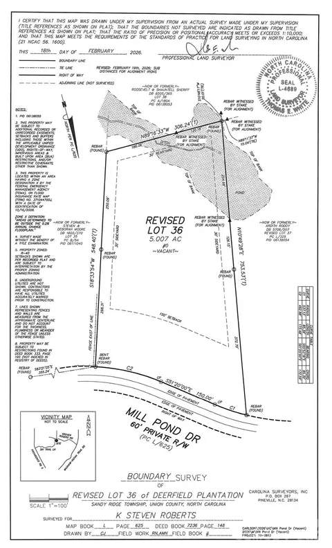 0 Mill Pond Dr, Waxhaw, NC 28173