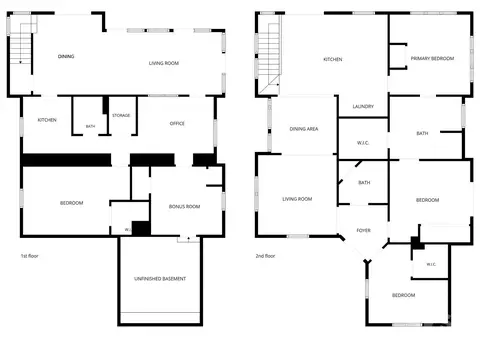 Floorplan - 541 W Probart St, Brevard, NC 28712 photo 1 of 1