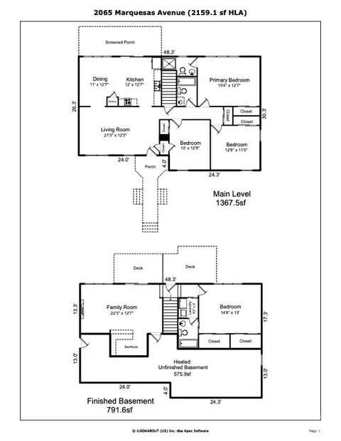 Floorplan - 2065 Marquesas Ave, Tega Cay, SC 29708 photo 1 of 1