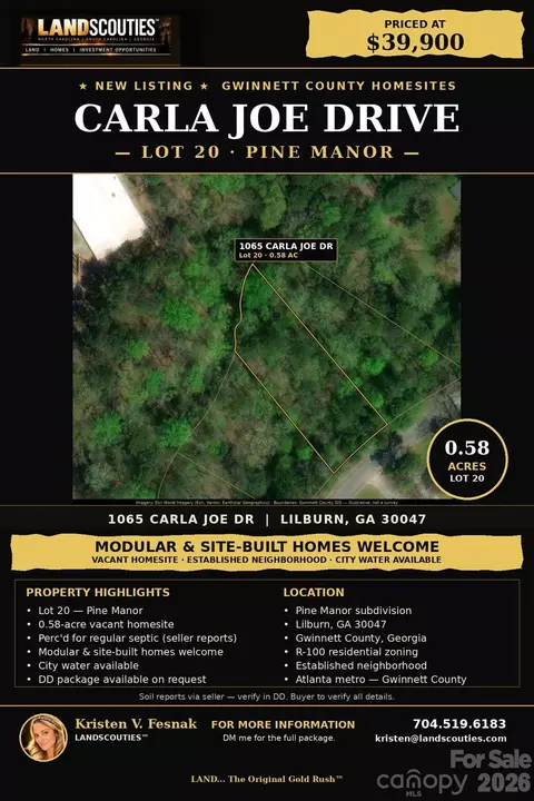 1065 Carla Joe 20 Dr #20, Lilburn, GA 30047