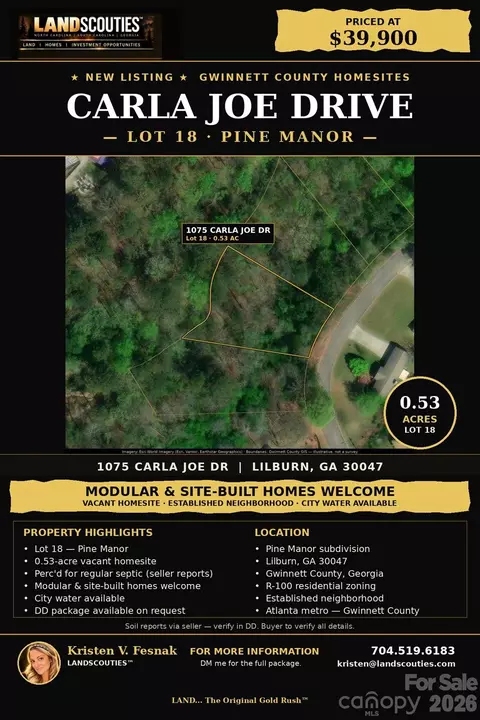 1075 Carla Joe 18 Dr #18, Lilburn, GA 30047