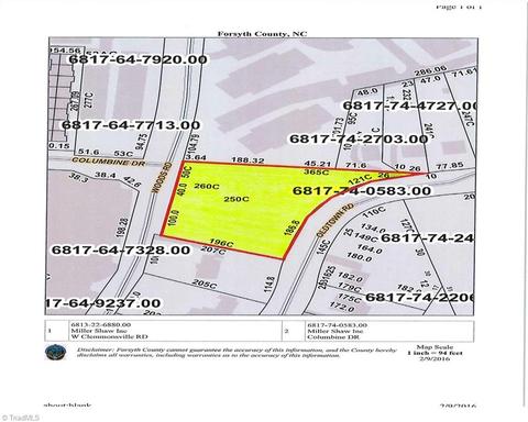 0 Woods Rd, Winston Salem, NC 27106