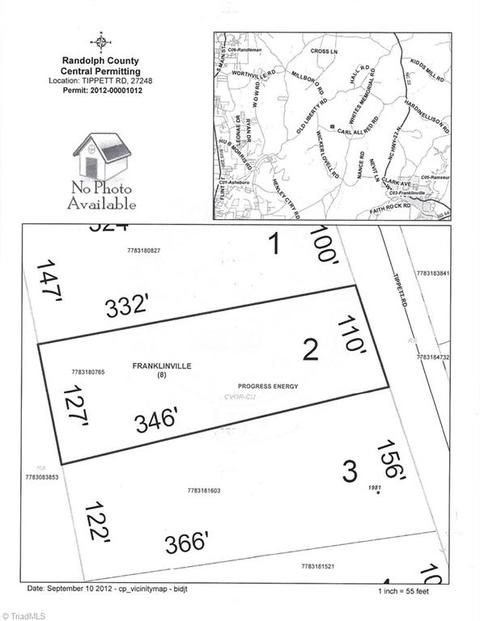 Lot #2 Tippett Road, Franklinville, NC 27248