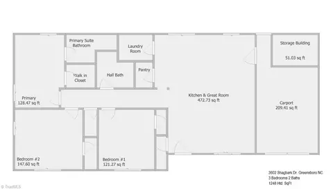 3602 Shagbark Dr, Greensboro, NC 27406
