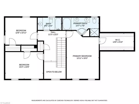 Floorplan - 4130 Stonemill Dr, High Point, NC 27265 photo 2 of 3