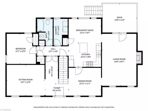 Floorplan - 4130 Stonemill Dr, High Point, NC 27265 photo 1 of 3