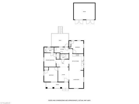 Floorplan - 619 Hedrick Ave, High Point, NC 27262 photo 1 of 1