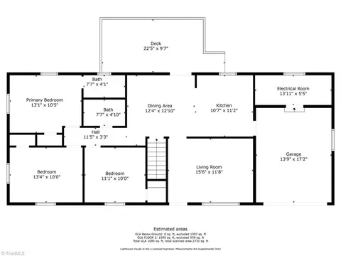 Floorplan - 4061 Kennedy Ct, Trinity, NC 27370 photo 1 of 2