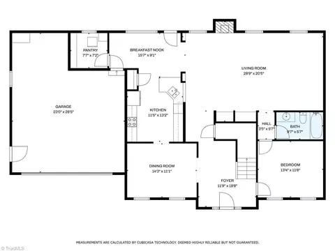 Floorplan - 7098 Falcon Way, Trinity, NC 27370 photo 1 of 3