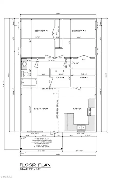 Floorplan - 327 Pickett Pl, High Point, NC 27262 photo 1 of 1