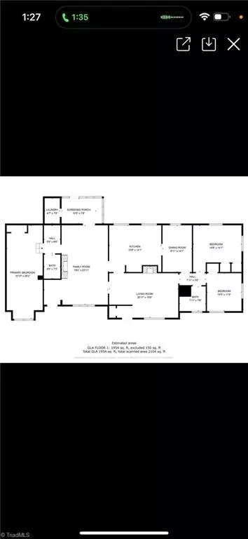Floorplan - 501 Roseland St, High Point, NC 27265 photo 1 of 1