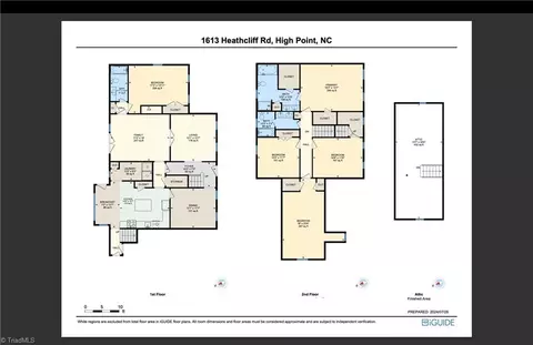 Floorplan - 1613 Heathcliff Rd, High Point, NC 27262 photo 1 of 1