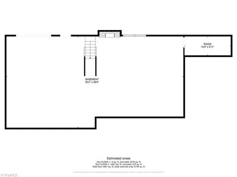 Floorplan - 213 Greystone Dr, King, NC 27021 photo 2 of 3