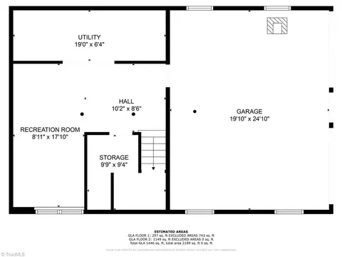 Floorplan - 133 Walter Ln, King, NC 27021 photo 2 of 3