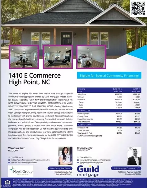 Exterior - 1410 Commerce Ave E, High Point, NC 27260 photo 5 of 5