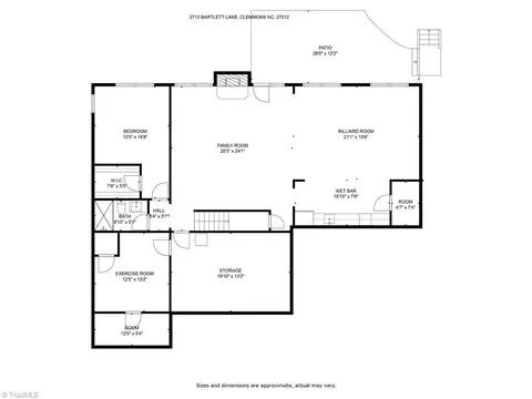 Floorplan - 2712 Bartlett Ln, Clemmons, NC 27012 photo 3 of 3