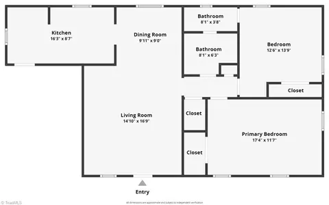 Floorplan - 162 3rd St E, Denton, NC 27239 photo 1 of 1