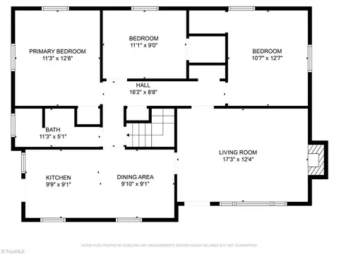 Floorplan - 220 King St W, King, NC 27021 photo 1 of 1