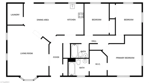 Floorplan - 149 Marshall Smith Rd, Colfax, NC 27235 photo 1 of 1