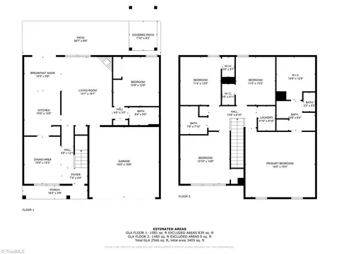 Floorplan - 3778 White Horse Dr, Trinity, NC 27370 photo 1 of 1