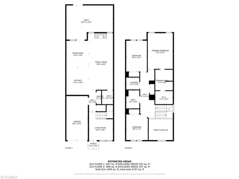 Floorplan - 667 Stags Leap Ct, High Point, NC 27265 photo 1 of 1